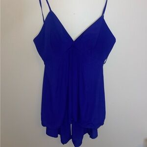 REBECCA TAYLOR Open Back Tie Top